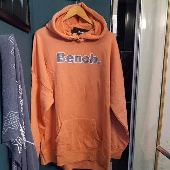 Bench-Dayla Oversized Hoodie-Women's SZ XXL- Coral - Picture 1 of 5